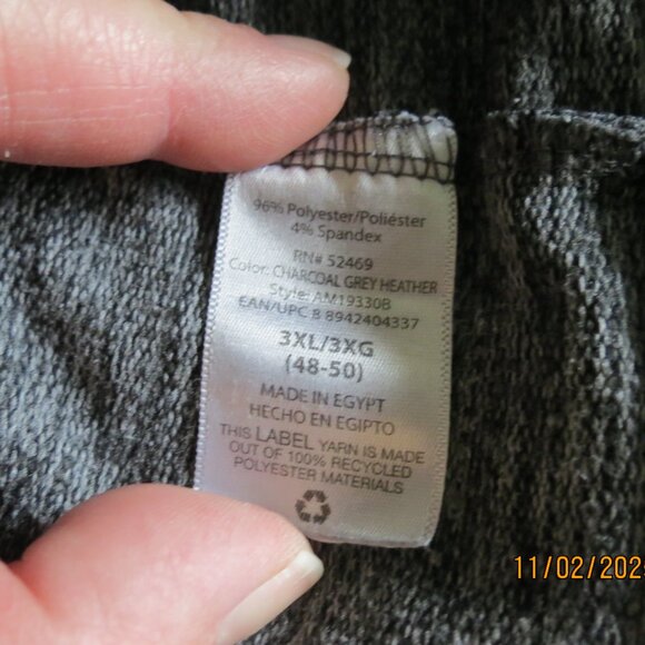 Men's 3XL (48-50) Unbranded Grey Lounge/Sweatpants - Picture 2 of 4